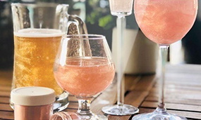 edible dust for Drinks